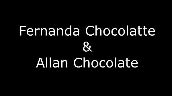 deep dark black brazilian fernanda chocolatte loves bbc allan chocolate