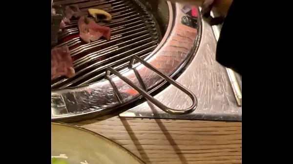 First Date Sex in Restaurant Real Couple