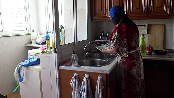 I shocked this muslim cleaning maid by telling her to clean my asshole!!!