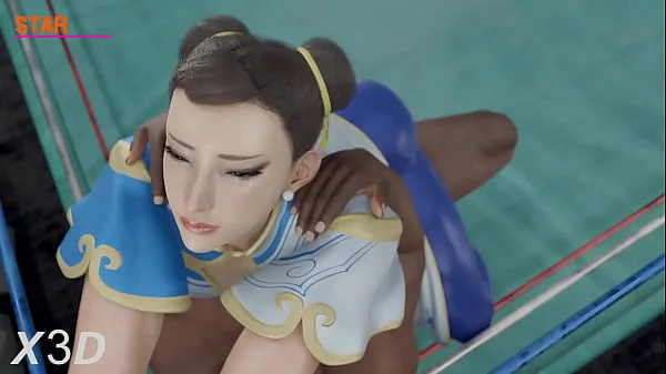 Street Fighter Chun-Li Fucks Hard In The Ring Hentai 3D