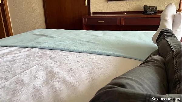 Hot stepmother shares the bed and her ass with a stepson