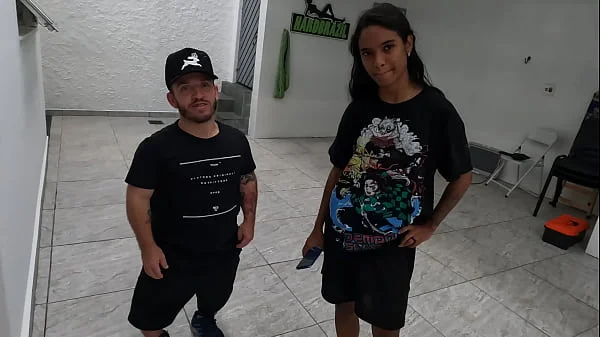 Pitoco chegou junto da ninfeta e quer meter o ferro - Jasmine Santanna