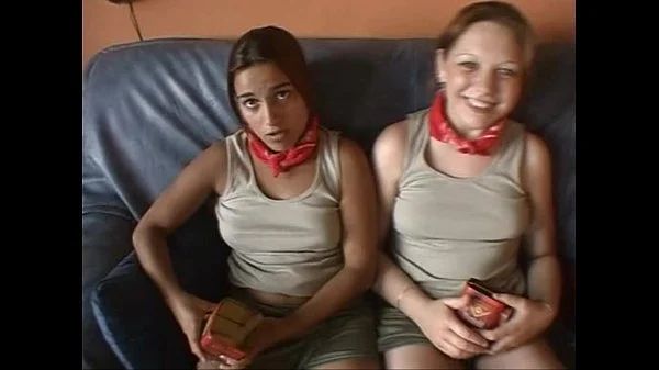 Two girl scouts suck and fuck