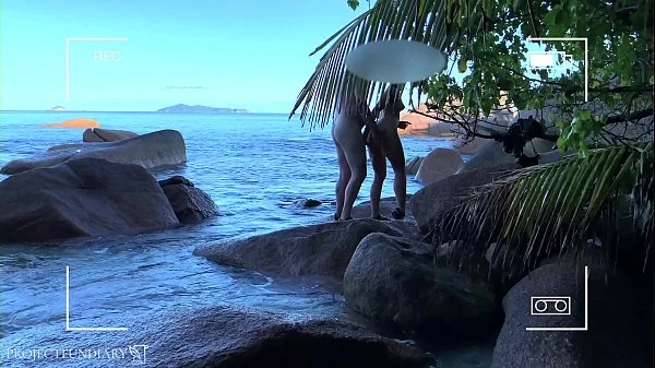 voyeur spy nude couple having sex on public beach - projectfiundiary