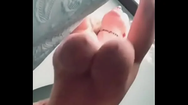 Blonde big tits bouncing