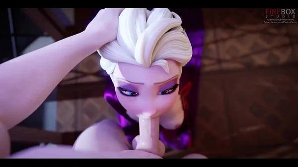 Elsa Deepthroat - Frozen