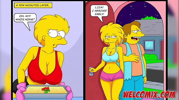 Group sex... A different dessert - The Simptoons