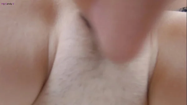 Extreme Close up - eating my sweet young pussy in extreme close up with ASMR