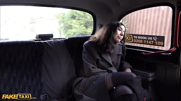 Fake Taxi Asian babe gets her tights ripped and pussy fucked by Italian cabbie